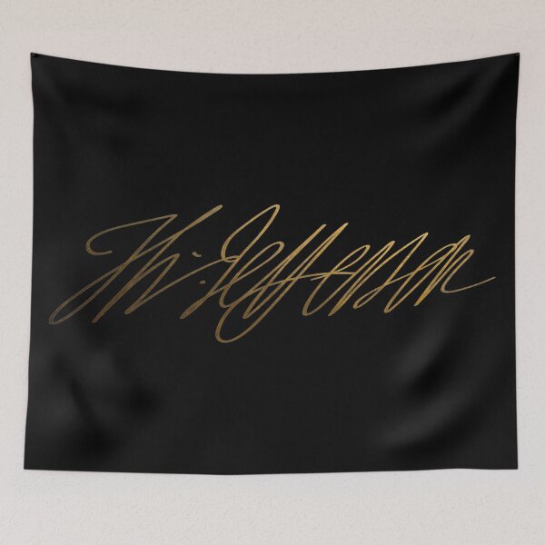 Item preview, Thomas Jefferson Gold Signature designed and sold by SupremeRedditor.