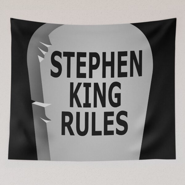 Item preview, Stephen King Rules designed and sold by movie-shirts.