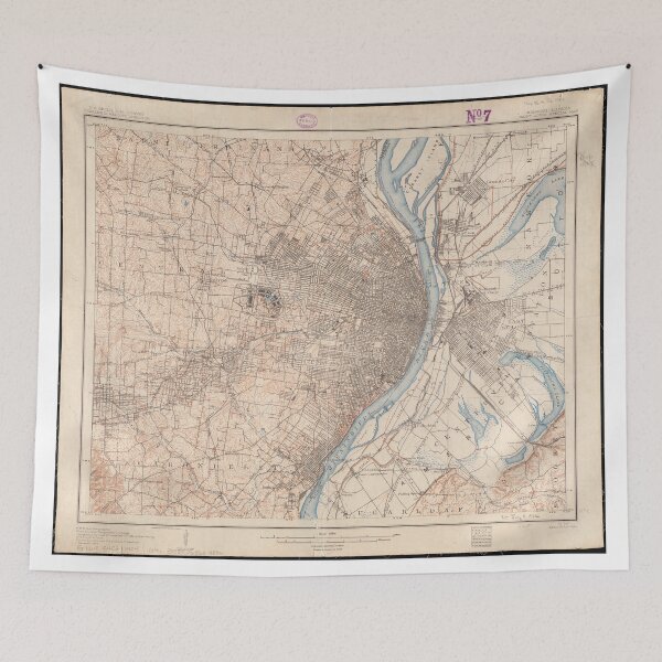 Item preview, Vintage Map of St. Louis Missouri (1904) designed and sold by BravuraMedia.