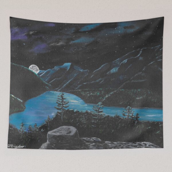 Item preview, Mountin lake Night designed and sold by DABigelow.
