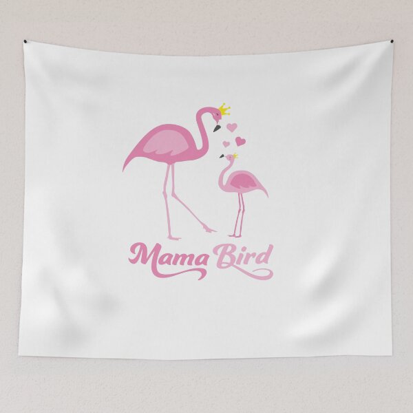 Item preview, Mother's Day Flamingo Gift | Bird Mommy "Mama Bird" Pregnant designed and sold by Cari-Graphy.