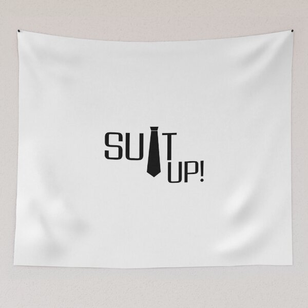 Item preview, Suit Up Barney Stinson Quote How I Met Your Mother designed and sold by WordWorld.