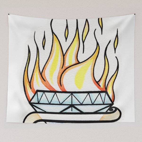 Item preview, "The Burning Gem" designed and sold by 86Bmc.