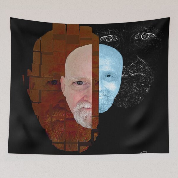 Item preview, ENIGMA  a self portrait designed and sold by Peter Stratton.