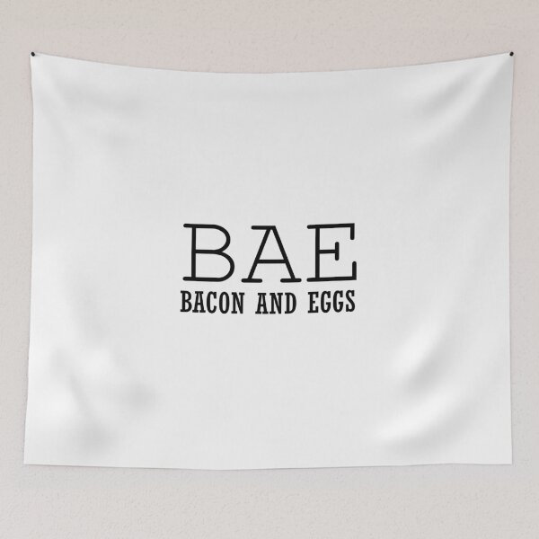 Item preview, Bae Bacon Eggs Funny T shirt Junk Food designed and sold by WordWorld.