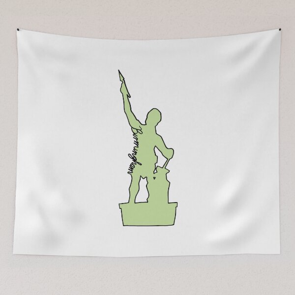 Item preview, Vulcan Birmingham Alabama Kelly Green designed and sold by Michael Garber.