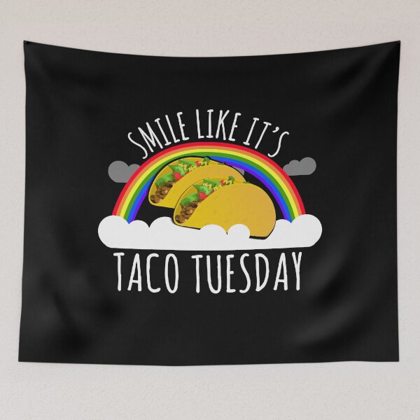 Aperçu de l'œuvre Smile Like It's Taco Tuesday  créée et vendue par flippinsg.