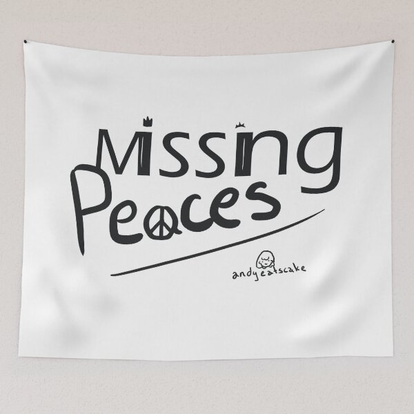 Item preview, Missing Peaces logo designed and sold by andyeatscake.