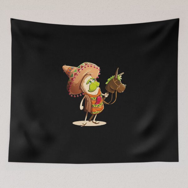 Item preview, Funny Burrito - Mexican Food Taco Poncho designed and sold by PrintPress.