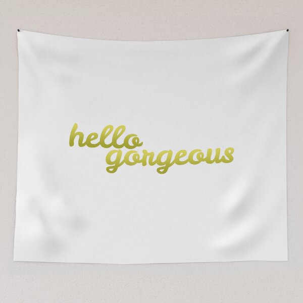 Item preview, Hello gorgeous - gold designed and sold by valem97.