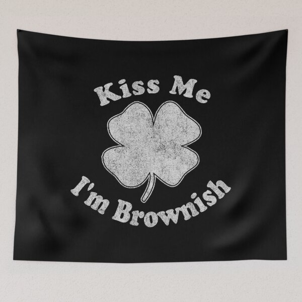 Item preview, Kiss Me I'm Brownish St. Patrick's Day designed and sold by flippinsg.
