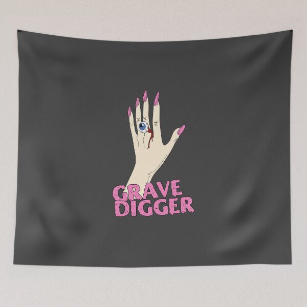 Item preview, GRAVE DIGGER designed and sold by myacideyes.