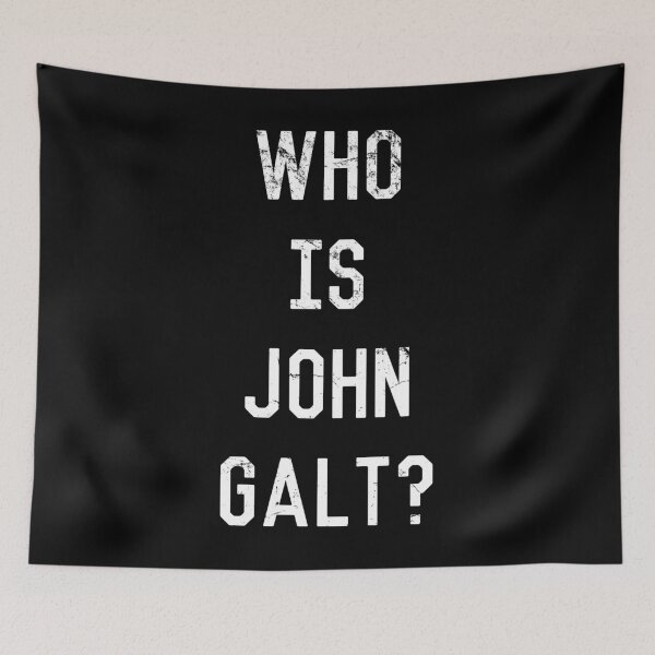 Item preview, Who Is John Galt designed and sold by flippinsg.