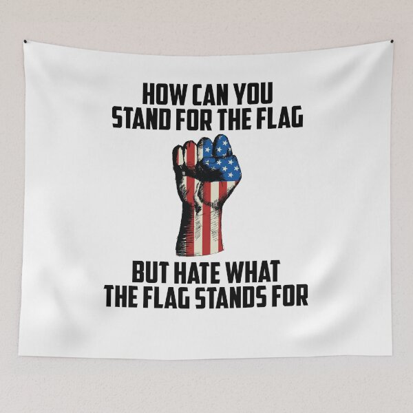 Item preview, How Can You Stand for the Flag But Hate designed and sold by Logic72.