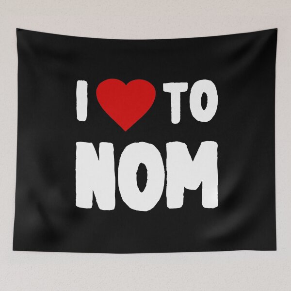 Item preview, I Love To Nom designed and sold by flippinsg.