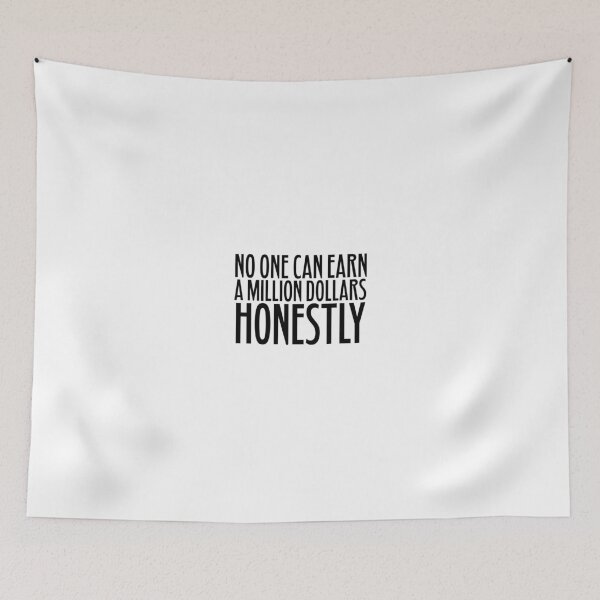 Item preview, Rich Quote Money Million Dollars  designed and sold by Sid3walkArt.