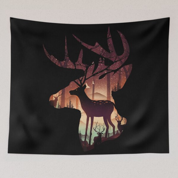 Item preview, Mystical Deer designed and sold by Dan Elijah Fajardo.