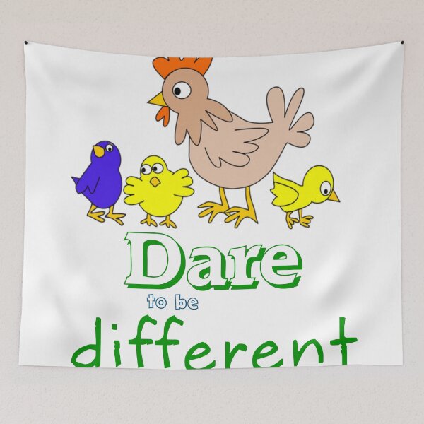 Item preview, DARE TO BE DIFFERENT designed and sold by CalliopeSt.