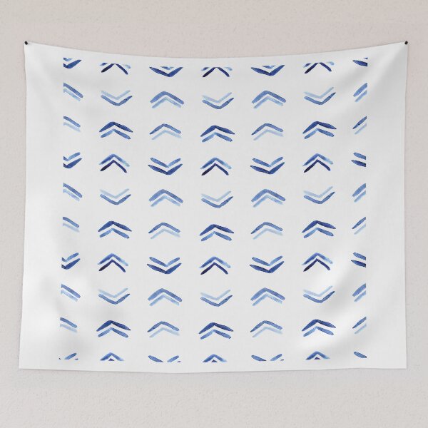 Item preview, Blue watercolor pattern designed and sold by Katerina Tova.