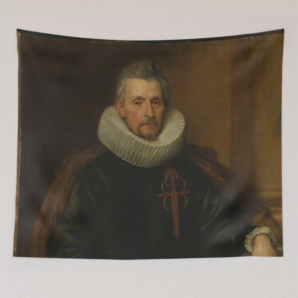 Item preview, Vintage gentleman in a ruff collar designed and sold by Vintage Designs +.