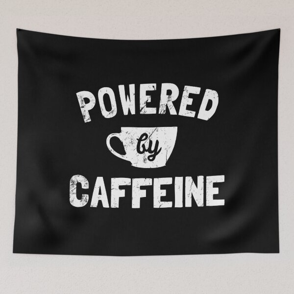 Artikelvorschau, Powered By Caffeine entworfen und verkauft von flippinsg.