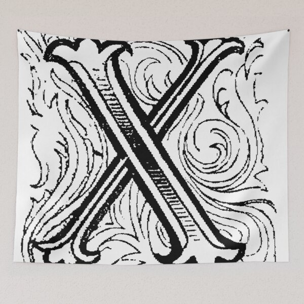 Item preview, Beveled Alphabet Letter X designed and sold by Quill-n-Ink.