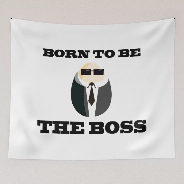 Item preview, Born to be the boss designed and sold by Xanxus.
