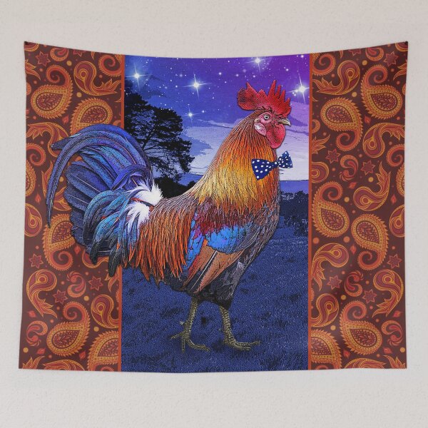 Item preview, Rooster with a bowtie designed and sold by feastoffun.