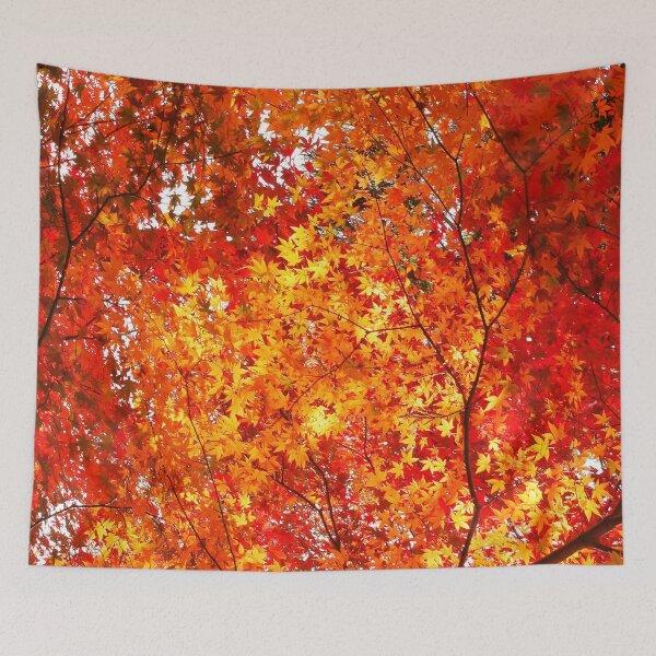 Item preview, Autumn fall leaves orange designed and sold by goodedesign.