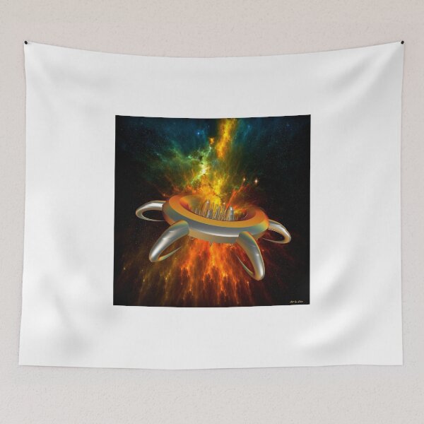 Item preview, Alien City In Space designed and sold by Art by Lilia.