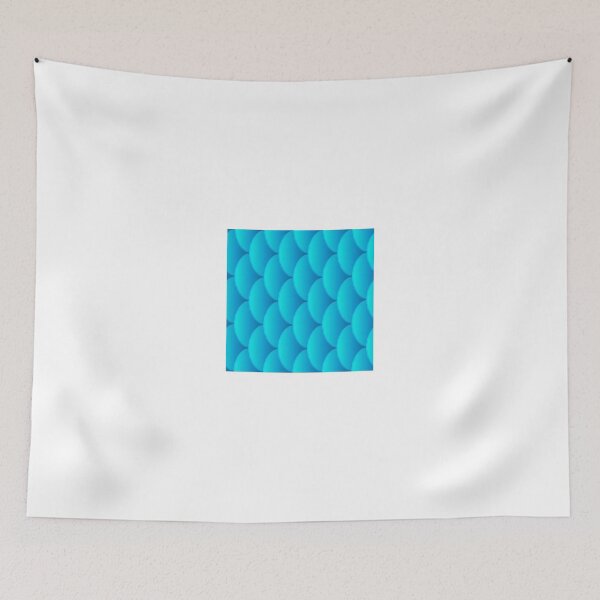 Item preview, Blue Fish Scales designed and sold by adametzb.