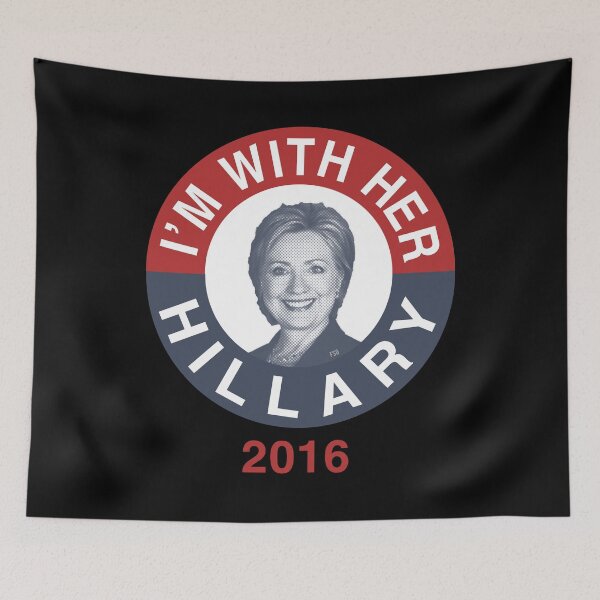 Item preview, Im With Her Hillary 2016 designed and sold by flippinsg.