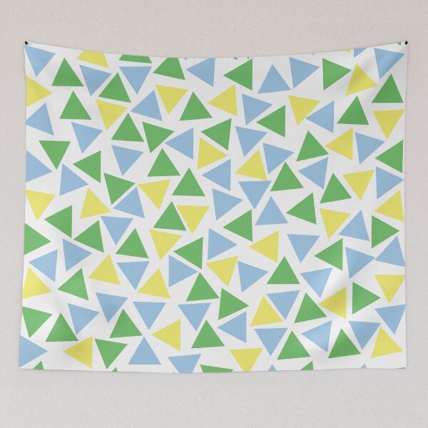 Item preview, Abstract geometric triangle pattern, pastel designed and sold by diapatternLab.