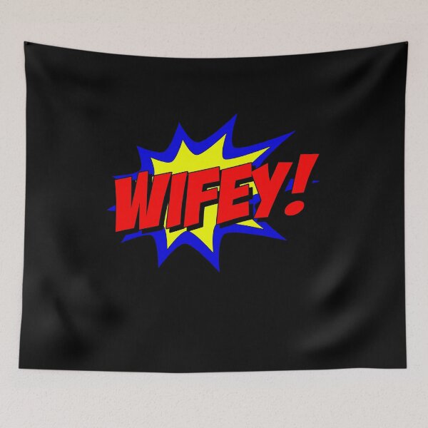 Aperçu de l'œuvre Wifey Superhero Comic Book créée et vendue par flippinsg.