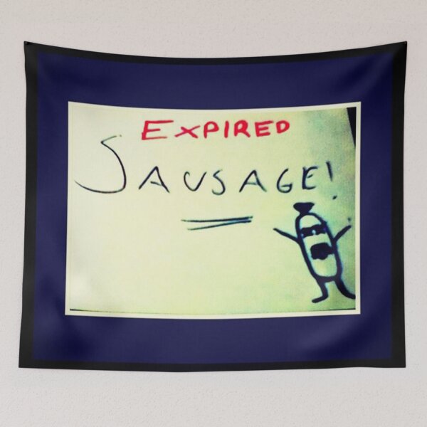 Item preview, expired sausage designed and sold by SmashedApples.