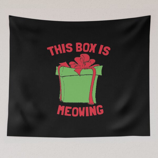 Item preview, This Box Is Meowing Christmas Vacation designed and sold by flippinsg.