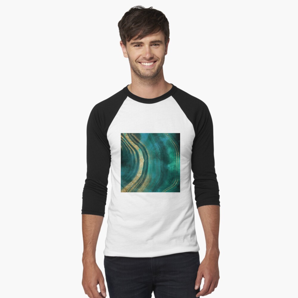 Item preview, Baseball ¾ Sleeve T-Shirt designed and sold by MysticMarble.