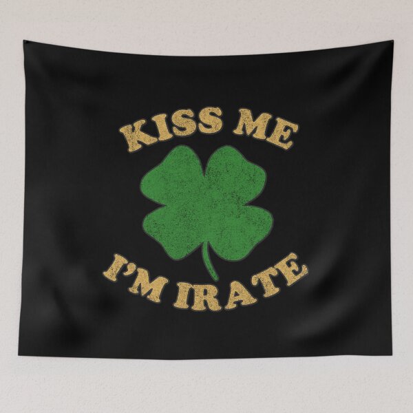 Item preview, Kiss Me I'm Irate designed and sold by flippinsg.