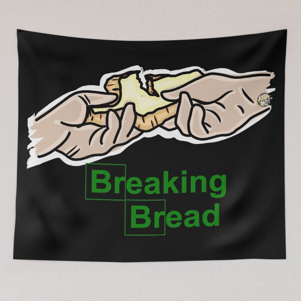 Item preview, BREAKING BREAD Throw Blanket designed and sold by aydapadi.