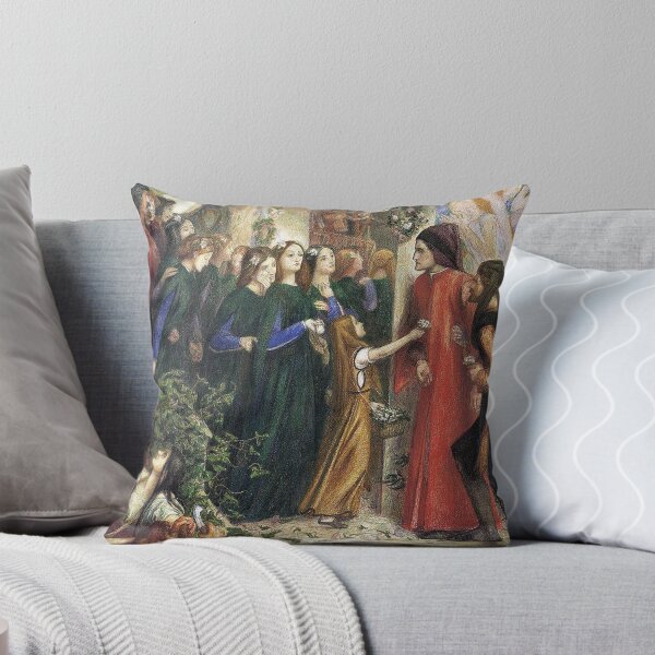 Item preview,  Dante Gabriel Rossetti - Beatrice Meeting Dante at a Marriage Feast, Denies Him Her Salutation designed and sold by Vintage Designs +.