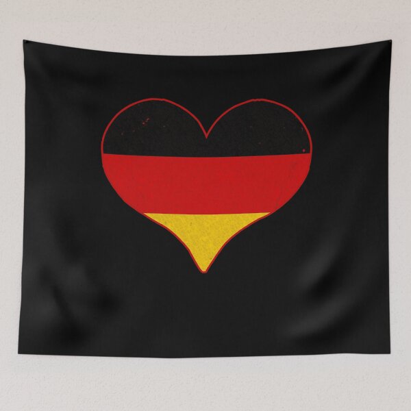 Artikelvorschau, I Love Germany Flag entworfen und verkauft von flippinsg.