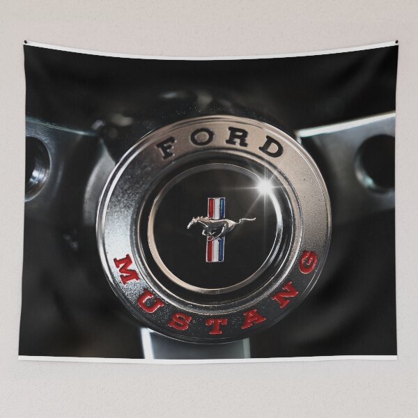 Item preview, ford mustang, steering wheel designed and sold by hottehue.