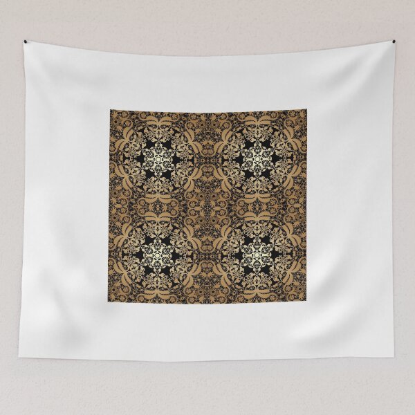 Item preview, Golden seamless ornament. designed and sold by fuzzyfox.