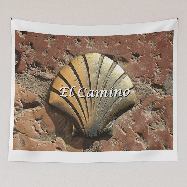 Item preview, El Camino gold shell, Leon,Spain (caption) designed and sold by FranWest.