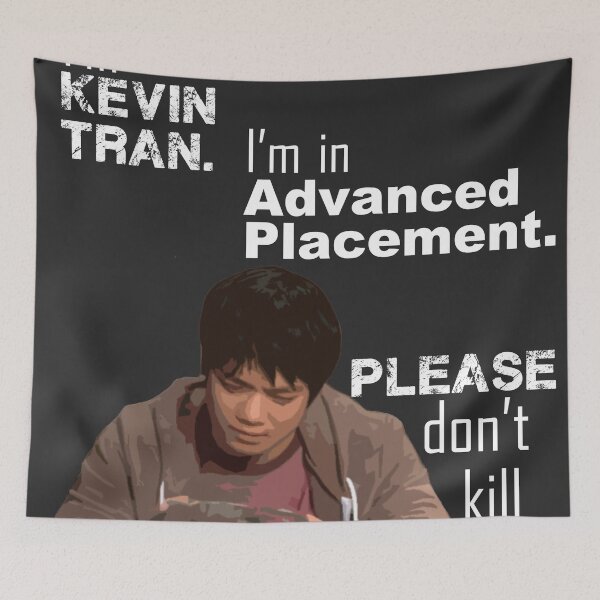 Item preview, Kevin Tran - Supernatural - Advanced Placement - WhiteText designed and sold by sherlockscool.