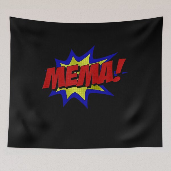 Item preview, Superhero Mema designed and sold by flippinsg.