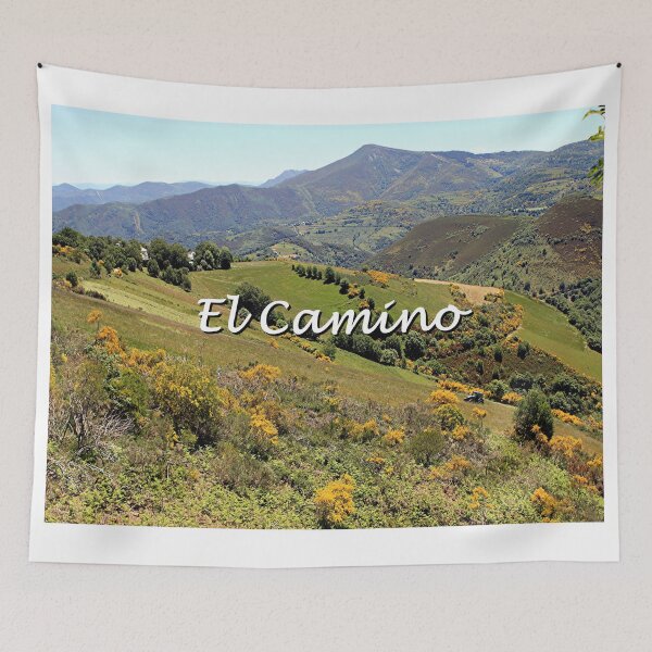 Item preview, Mountains near O'Cebreiro, El Camino, Spain (caption) designed and sold by FranWest.