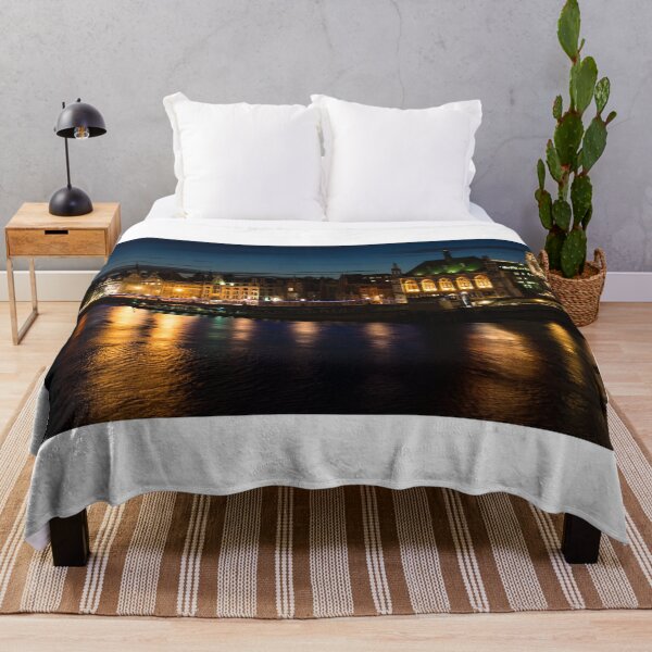 Item preview, London Night Magic - Colorful Reflections on the Thames River designed and sold by Georgia Mizuleva.