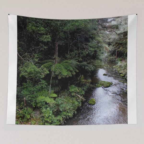 Item preview, Fog and rain up the creek designed and sold by sandysartstudio.