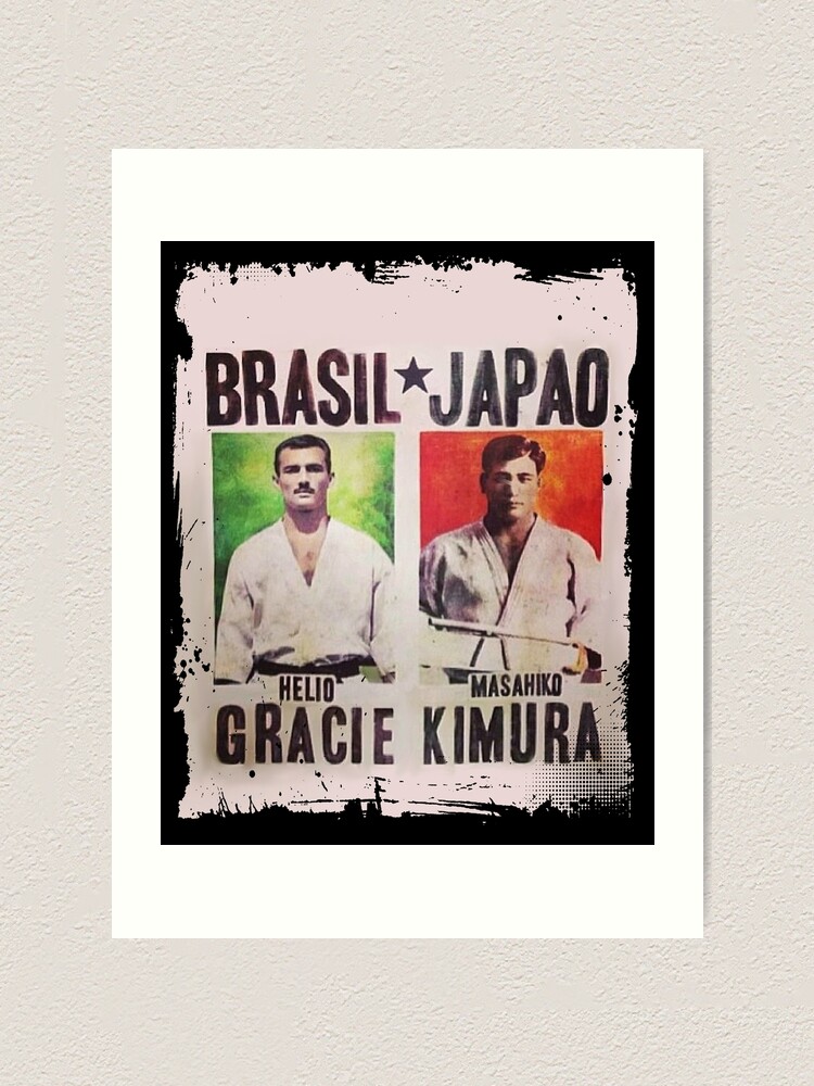 Alternate view of Grand Master Gracie vs Masahiko Kimura Fight Poster Art Print